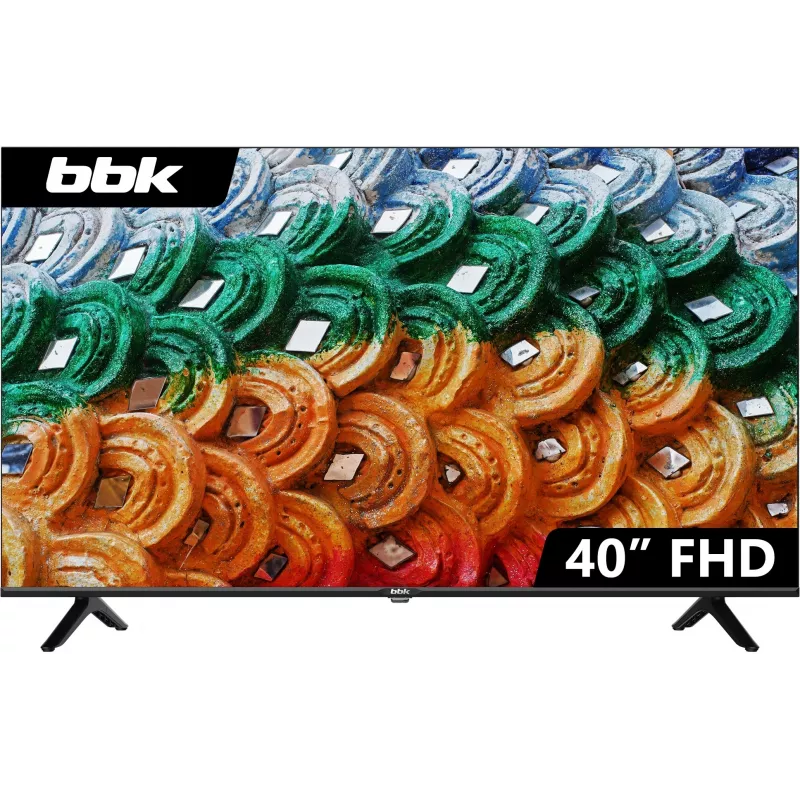 Телевизор LED BBK 40" 40LEM-1030/FTS2C (B) черный FULL HD 60Hz DVB-T2 DVB-C DVB-S2 USB (RUS)