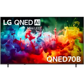 Телевизор LED LG 85" 85QNED70B6A.ARUG черный титан 4K Ultra HD 60Hz DVB-T DVB-T2 DVB-C DVB-S DVB-S2 USB WiFi Smart TV