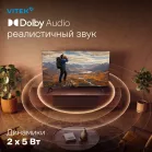 Телевизор LED Vitek 32" VT-32HBB200 Frameless черный HD 60Hz DVB-T DVB-T2 DVB-C DVB-S DVB-S2 USB