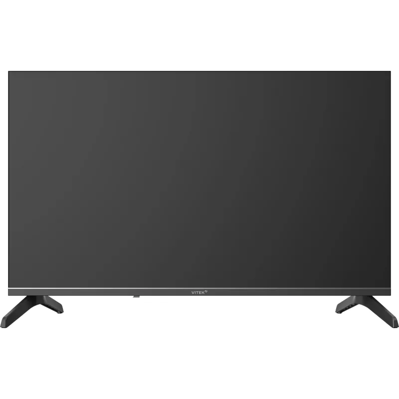 Телевизор LED Vitek 32" VT-32FBS301 Яндекс.ТВ Frameless черный FULL HD 60Hz DVB-T DVB-T2 DVB-C DVB-S DVB-S2 USB WiFi Smart TV