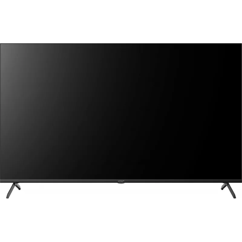 Телевизор QLED Vitek 50" VT-50QUBS500 Google TV Frameless черный 4K Ultra HD 60Hz MEMC DVB-T DVB-T2 DVB-C DVB-C2 DVB-S DVB-S2 USB WiFi Smart TV