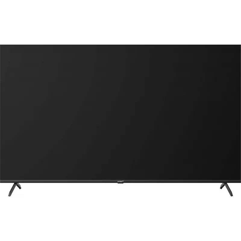 Телевизор LED Vitek 65" VT-65UBS410 Google TV Frameless черный 4K Ultra HD 60Hz MEMC DVB-T DVB-T2 DVB-C DVB-C2 DVB-S DVB-S2 USB WiFi Smart TV
