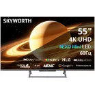 Телевизор QLED Skyworth 55" 55X67H Nexo Mini-LED Eye Care Frameless черный 4K Ultra HD 60Hz DVB-T DVB-T2 DVB-C DVB-S DVB-S2 USB WiFi Smart TV