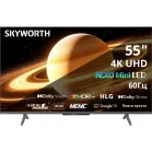 Телевизор QLED Skyworth 55" 55X66H Nexo Mini-LED черный/серый 4K Ultra HD 60Hz MEMC DVB-T DVB-T2 DVB-C DVB-S DVB-S2 USB WiFi Smart TV