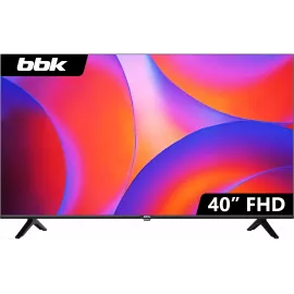 Телевизор LED BBK 40" 40LEM-1032/FTS2C (B) черный FULL HD 60Hz DVB-T2 DVB-C DVB-S2 USB (RUS)
