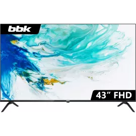 Телевизор LED BBK 43" 43LEM-1033/FTS2C (B) черный FULL HD 60Hz DVB-T2 DVB-C DVB-S2 USB (RUS)
