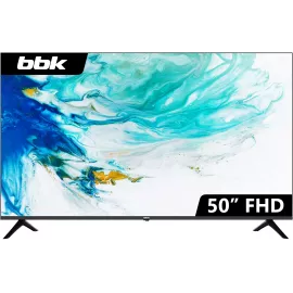 Телевизор LED BBK 50" 50LEM-1033/FTS2C (B) Frameless черный FULL HD 60Hz DVB-T2 DVB-C DVB-S2 USB (RUS)
