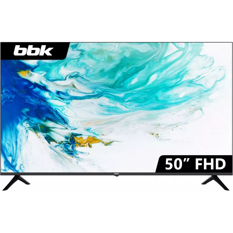 Телевизор LED BBK 50" 50LEM-1033/FTS2C (B) Frameless черный FULL HD 60Hz DVB-T2 DVB-C DVB-S2 USB (RUS)