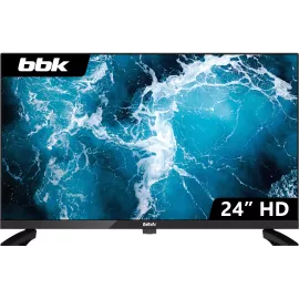 Телевизор LED BBK 23.6" 24LEM-1062/T2C (B) черный HD 60Hz DVB-T2 DVB-C USB (RUS)