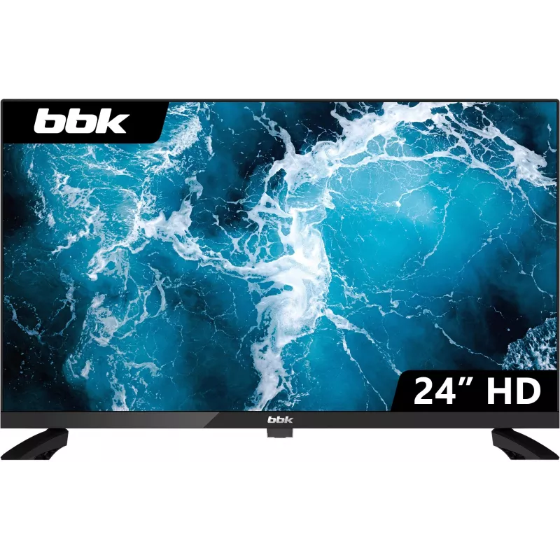 Телевизор LED BBK 23.6" 24LEM-1062/T2C (B) черный HD 60Hz DVB-T2 DVB-C USB (RUS)