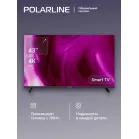 Телевизор LED PolarLine 43" 43PU12TC-SM черный 4K Ultra HD 60Hz DVB-T DVB-T2 DVB-C USB WiFi Smart TV (RUS)