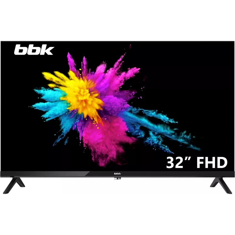 Телевизор LED BBK 32" 32LEM-1098/FTS2C (B) черный FULL HD 60Hz DVB-T2 DVB-C DVB-S2 USB (RUS)