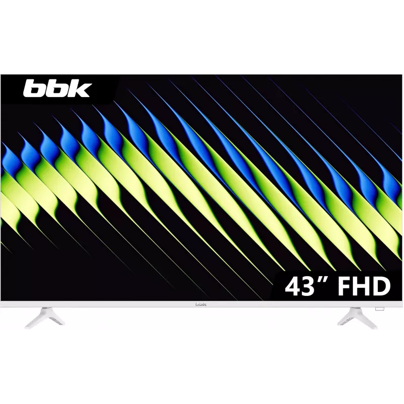 Телевизор LED BBK 43" 43LEM-1053/FTS2C (W) белый FULL HD 60Hz DVB-T2 DVB-C DVB-S2 USB (RUS)