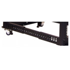 Стойка двухрамная Lanmaster TWT-RACK2-42U-ADJ 42U 480ммX560мм 1000кг черный