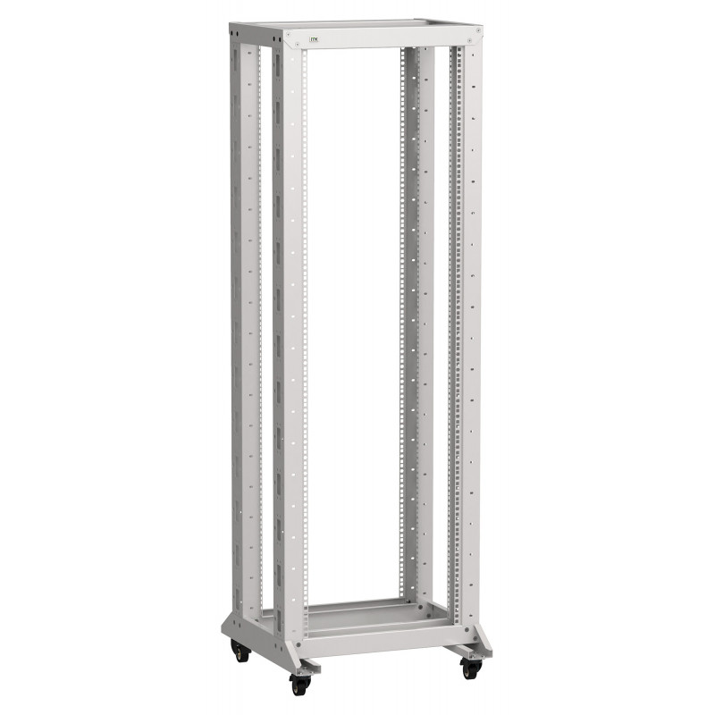 Стойка двухрамная ITK Linea LF35-42U66-2RM 42U 600ммX600мм 700кг серый Стойка двухрамная ITK Linea LF35-42U66-2RM 42U 600ммX600мм 700кг серый