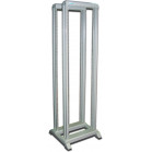 Стойка двухрамная Lanmaster TWT-RACK2-38U-6X6 38U 600ммX600мм 350кг серый