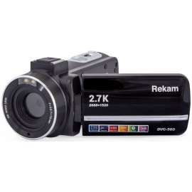 Видеокамера Rekam DVC-560 черный IS el 3