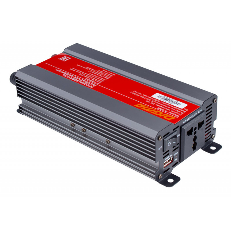 Автоинвертор Digma DCI-600 600Вт