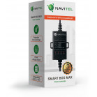 Контроллер питания Navitel Smart Box Max черный 4.5м Вход 1240 В, выход 5В 2А, защита от разряда аккумулятора, таймер (упак.:1шт)