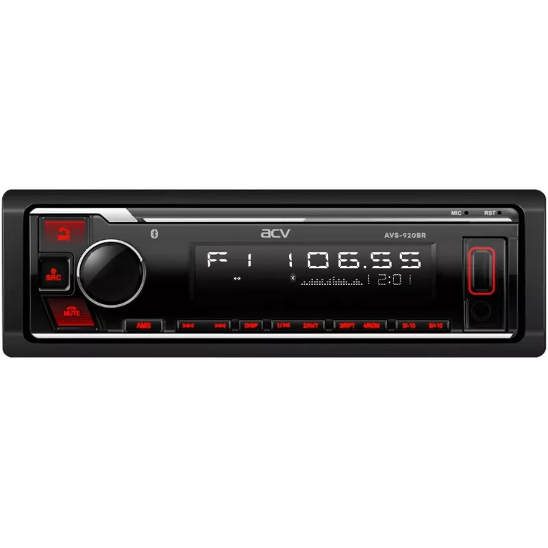 Автомагнитола ACV AVS-920BR 1DIN 4x50Вт (37612)