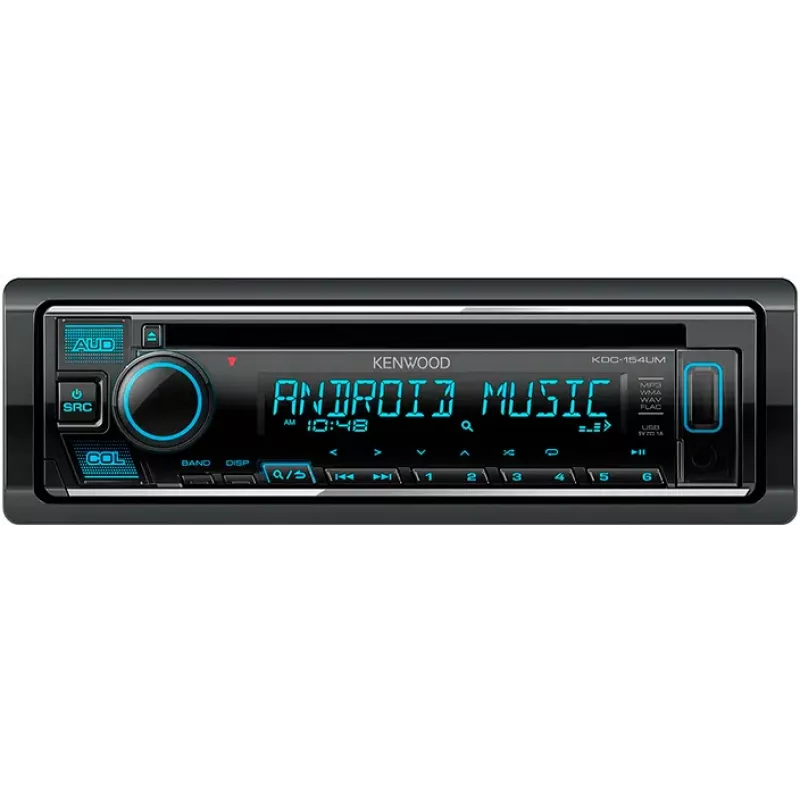 Автомагнитола Kenwood KDC-154UM 1DIN 4x50Вт