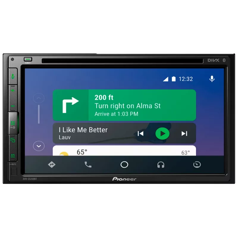 Автомагнитола Pioneer AVH-Z5250BT 2DIN 4x50Вт DSP 6.8" 3 ПДУ