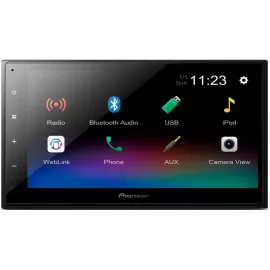 Автомагнитола Pioneer DMH-A345BT 2DIN 4x50Вт 6.8" ПДУ RDS