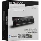 Автомагнитола Kenwood KMM-BT208 1DIN 4x50Вт