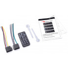 Автомагнитола Nakamichi NQ512BB 1DIN 4x50Вт v5.1 ПДУ RDS (NAK-NQ512BB)