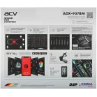 Автомагнитола ACV ADX-907BM 1DIN 4x50Вт v5.0 DSP 3 ПДУ (40306)