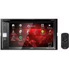 Автомагнитола JVC KW-V250BTM 2DIN 4x50Вт v3.0 DSP 6.2" 3 ПДУ RDS