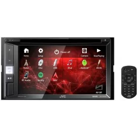 Автомагнитола JVC KW-V250BTM 2DIN 4x50Вт v3.0 DSP 6.2" 3 ПДУ RDS