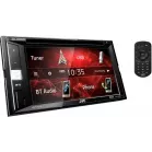 Автомагнитола JVC KW-V250BTM 2DIN 4x50Вт v3.0 DSP 6.2" 3 ПДУ RDS