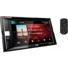 Автомагнитола JVC KW-V250BTM 2DIN 4x50Вт v3.0 DSP 6.2" 3 ПДУ RDS