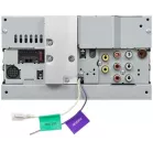 Автомагнитола JVC KW-V250BTM 2DIN 4x50Вт v3.0 DSP 6.2" 3 ПДУ RDS
