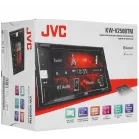 Автомагнитола JVC KW-V250BTM 2DIN 4x50Вт v3.0 DSP 6.2" 3 ПДУ RDS