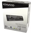Автомагнитола Kenwood KMM-105M 1DIN 4x50Вт USB 2.0 AUX 3 RDS