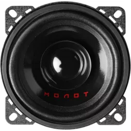 Колонки автомобильные Ural Молот АС-М100 (без решетки) 110Вт 91дБ 4Ом 10см (4дюйм) (ком.:2кол.) широкополосные однополосные