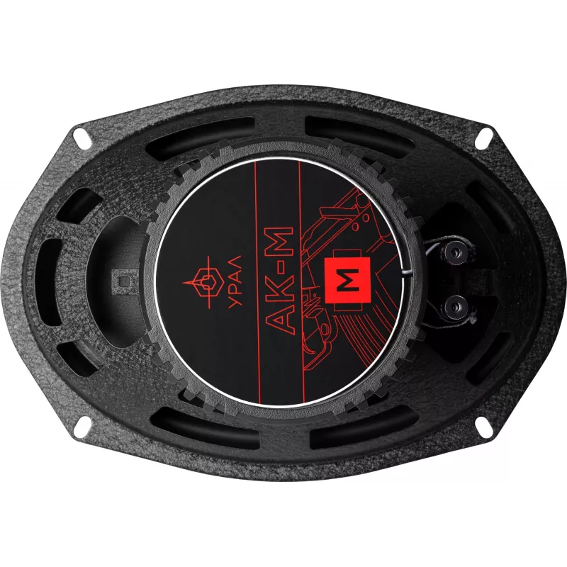 Колонки автомобильные Ural АК-М М (без решетки) 280Вт 92дБ 4Ом 15x23см (6x9дюйм) (ком.:2кол.) коаксиальные однополосные