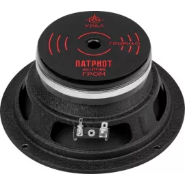 Колонки автомобильные Ural АС-ПТ165 ГРОМ (без решетки) 600Вт 99.5дБ 4Ом 16.5см (6 1/2дюйм) (ком.:1кол.) широкополосные однополосные