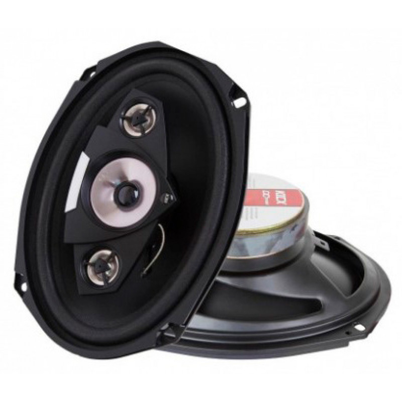 Колонки автомобильные Kicx DC 694MR 180Вт 90дБ 4Ом 16x24см (6x9дюйм) (ком.:2кол.) коаксиальные четырехполосные Колонки автомобильные Kicx DC 694MR 180Вт 90дБ 4Ом 16x24см (6x9дюйм) (ком.:2кол.) коаксиальные четырехполосные