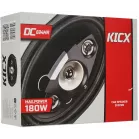 Колонки автомобильные Kicx DC 694MR 180Вт 90дБ 4Ом 16x24см (6x9дюйм) (ком.:2кол.) коаксиальные четырехполосные