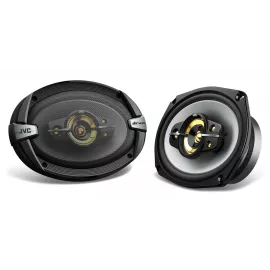 Колонки автомобильные JVC CS-DR695HP 800Вт 85дБ 4Ом 15x23см (6x9дюйм) (ком.:2кол.) коаксиальные пятиполосные