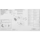 Колонки автомобильные Kenwood KFC-S1676EX 330Вт 87дБ 4Ом 16см (6.5дюйм) (ком.:2кол.) коаксиальные двухполосные