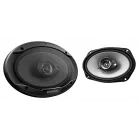 Колонки автомобильные Kenwood KFC-S6966 400Вт 91дБ 4Ом 16x23см (6x9дюйм) (ком.:2кол.) коаксиальные трехполосные