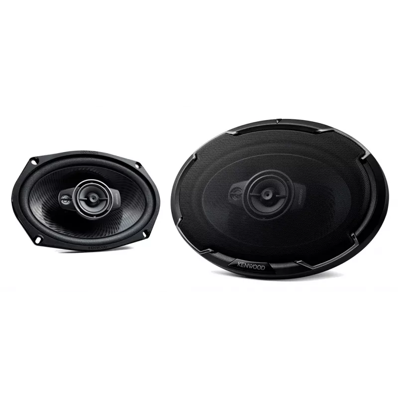 Колонки автомобильные Kenwood KFC-PS6976 550Вт 88дБ 4Ом 16x23см (6x9дюйм) (ком.:2кол.) коаксиальные трехполосные