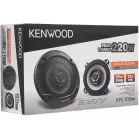 Колонки автомобильные Kenwood KFC-S1066 220Вт 88дБ 4Ом 10см (4дюйм) (ком.:2кол.) коаксиальные двухполосные