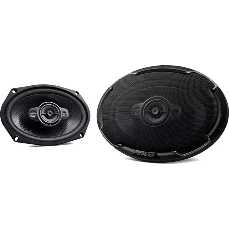 Колонки автомобильные Kenwood KFC-PS6986 600Вт 88дБ 4Ом 15x23см (6x9дюйм) (ком.:2кол.) коаксиальные четырехполосные