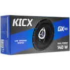Колонки автомобильные Kicx GX-165 140Вт 92дБ 4Ом 16.5см (6 1/2дюйм) (ком.:2кол.) коаксиальные трехполосные
