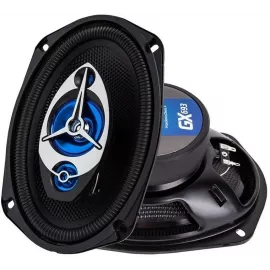 Колонки автомобильные Kicx GX-693 200Вт 92дБ 4Ом 15x23см (6x9дюйм) (ком.:2кол.) коаксиальные трехполосные